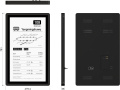 Product image 32” E-Paper Outdoor Monochrome Signage