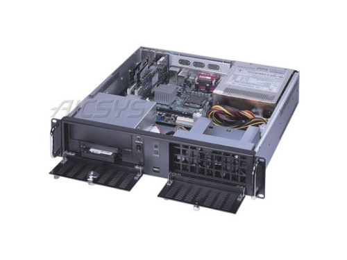Front of RCK-204MR – 2U Rackmount Chassis