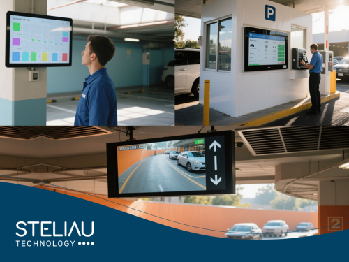 Product image Sunlight readable display solution for smart parking lots