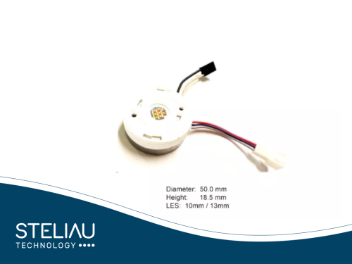 Cutting-edge 4-channel RGBW light engine offering tunable white (1800K–6500K), vibrant color control, and flicker-free, compact DMX design