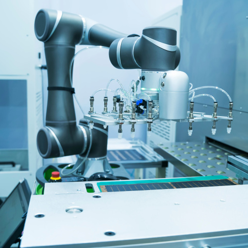 Mechanical Robot arm production