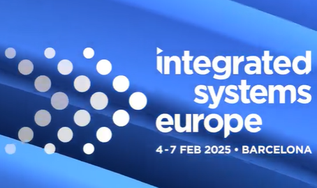 Image of logo 2025 edition of ISE, integrated systems europe