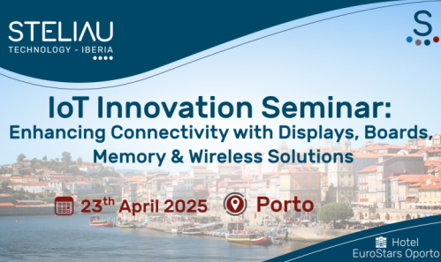 Event image IoT Innovation Seminar: Enhancing Connectivity with Displays, Boards, Memory & Wireless Solutions