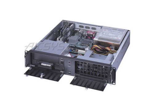Front of RCK-204MR – 2U Rackmount Chassis