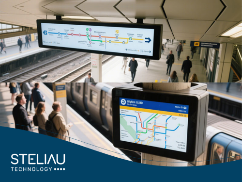 Product image Railway transportation high brightness LCD display passenger information solution