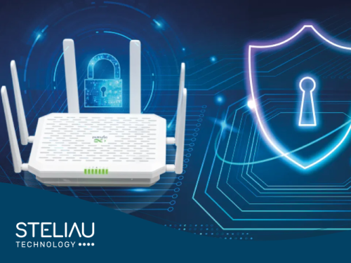 Product image Enterprise 5G router with multi-gigabit connectivity, industrial computing, industrial electronics, advanced security, and efficient remote management.