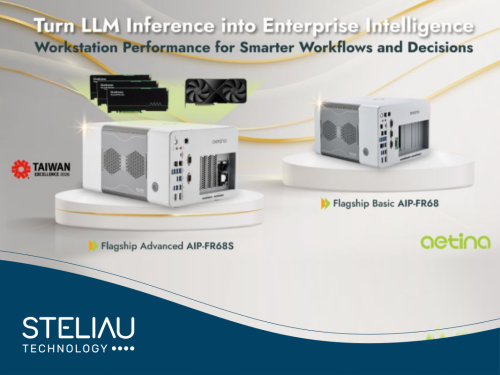Aetina unveils the AIP-FR68 series—scalable AI workstations powered by x86, DDR5, and RTX PRO 6000 for advanced on-premises and multimodal AI workloads.